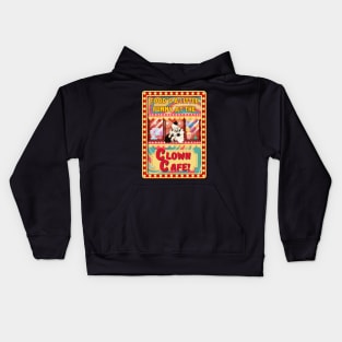 Clown Cafe with Art the Clown ! Kids Hoodie